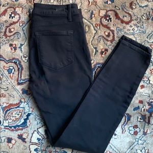 Paige 27 Ripped Black Jeans